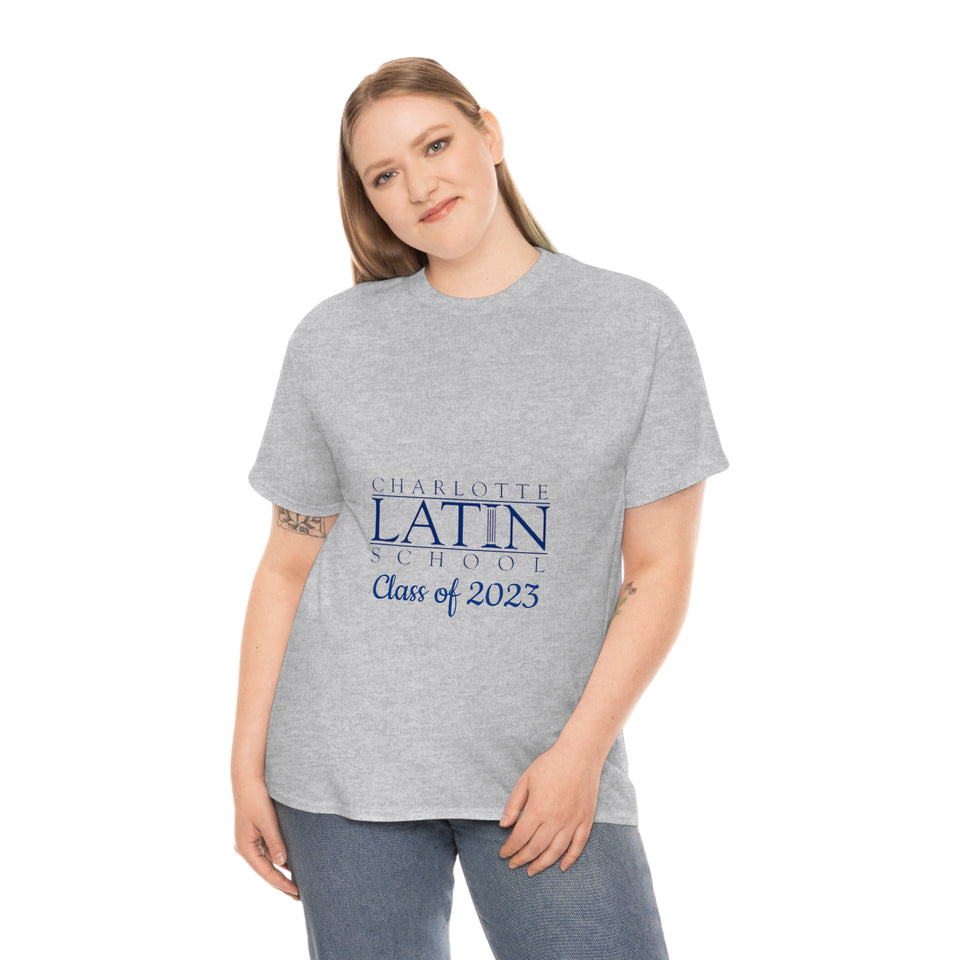 Charlotte Latin Class of 2023 Unisex Heavy Cotton Tee