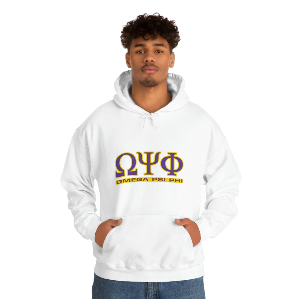 Omega Psi Phi Unisex Heavy Blend™ Hooded Sweatshirt