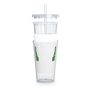 Ashbrook Plastic Tumbler with Straw