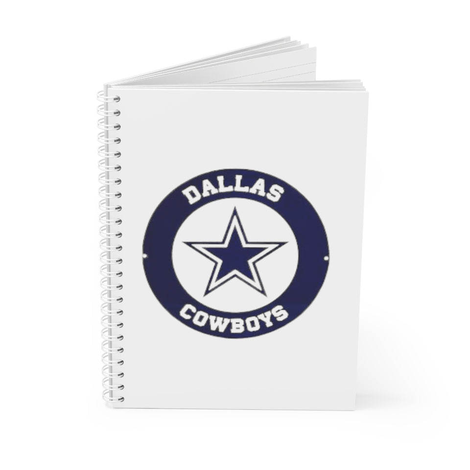Dallas Cowboys Spiral Notebook