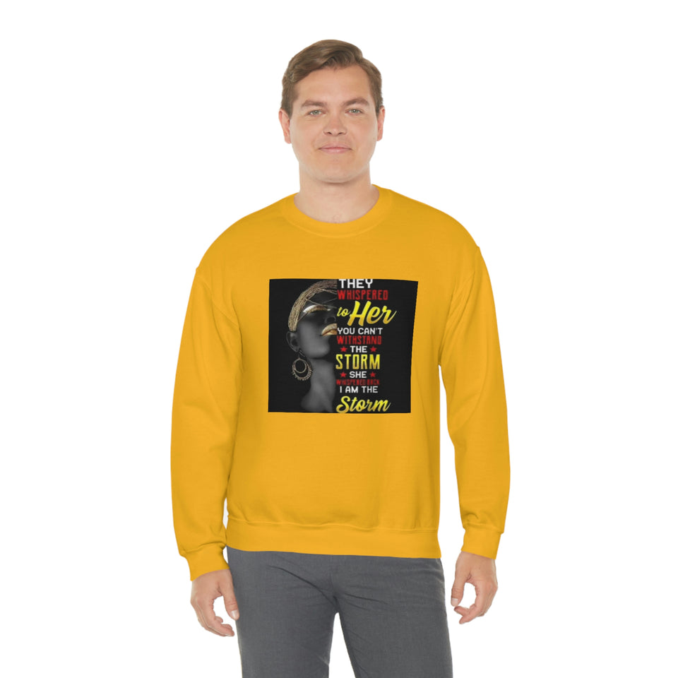 They Whispered Unisex Heavy Blend™ Crewneck Sweatshirt