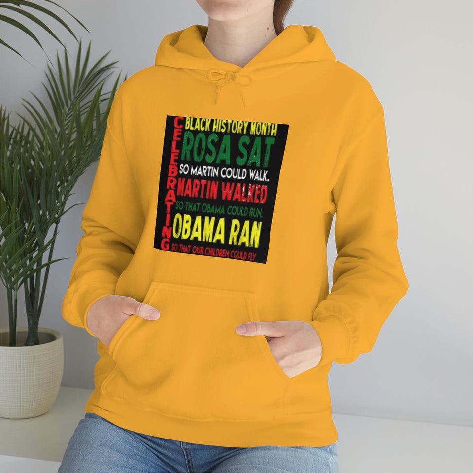 Celebrating Black History Month Unisex Heavy Blend™ Hooded Sweatshirt