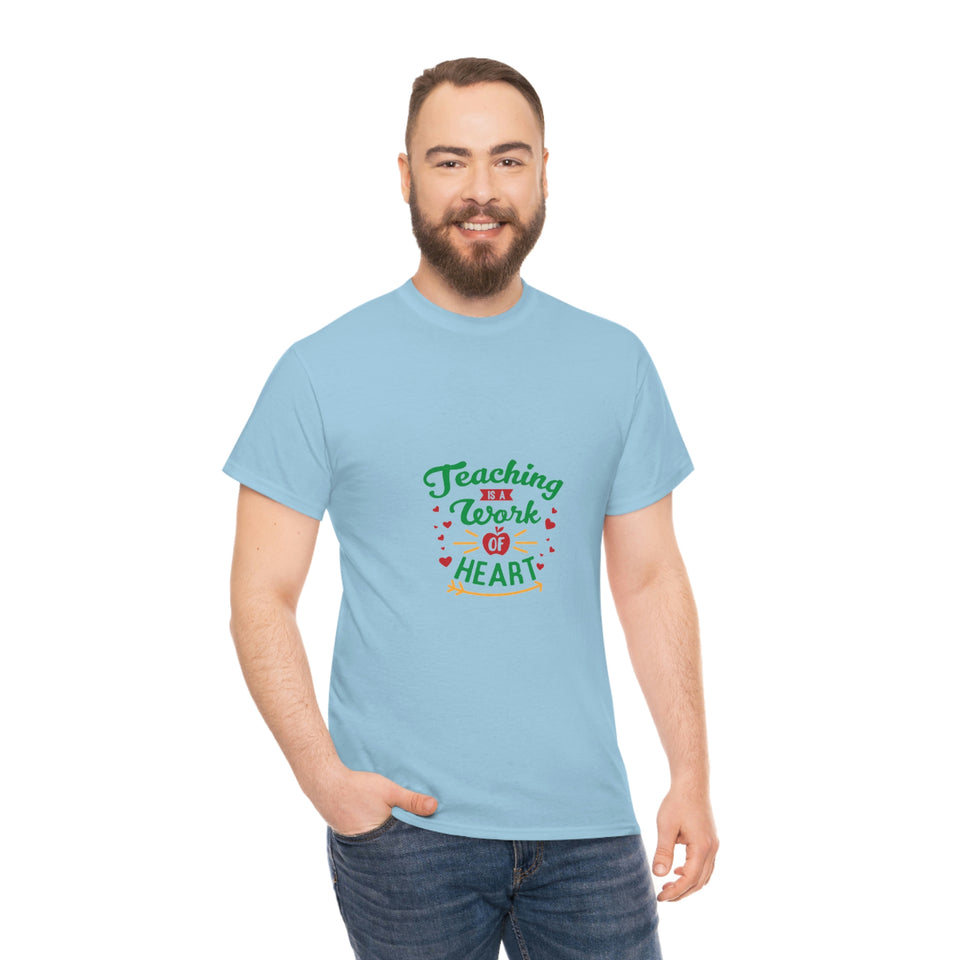 Work of Heart Cotton Tee