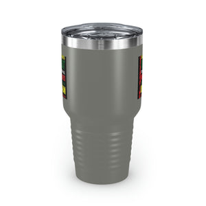 Celebrating Black History Month Ringneck Tumbler, 30oz