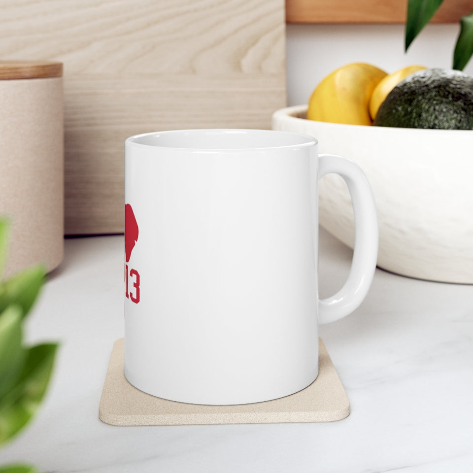 Delta Sigma Theta Ceramic Mug 11oz