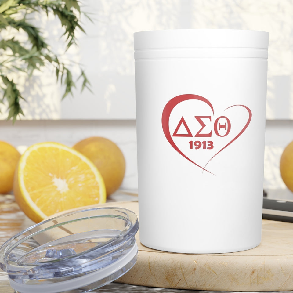 Delta Sigma Theta Vacuum Insulated Tumbler, 11oz