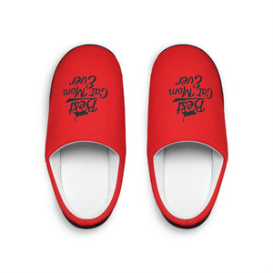 Best Cat Mom Ever Women's Indoor Slippers
