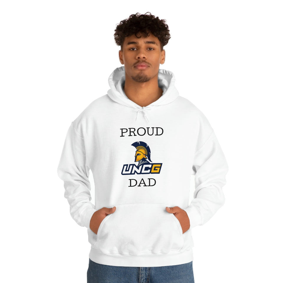 Proud UNCG Dad Hooded Sweatshirt