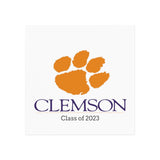 Clemson University Class of 2023 Square Magnet
