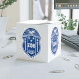 Zeta Phi Beta Note Cube