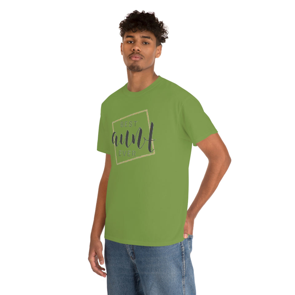 Best Aunt Ever Unisex Heavy Cotton Tee