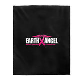 Earth Angel Velveteen Plush Blanket