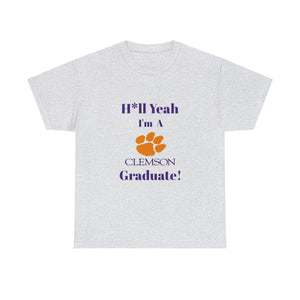 H*ll Yeah Clemson Unisex Heavy Cotton Tee