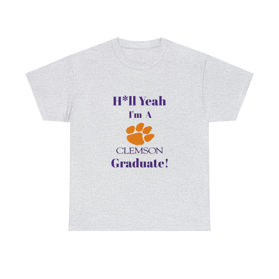 H*ll Yeah Clemson Unisex Heavy Cotton Tee