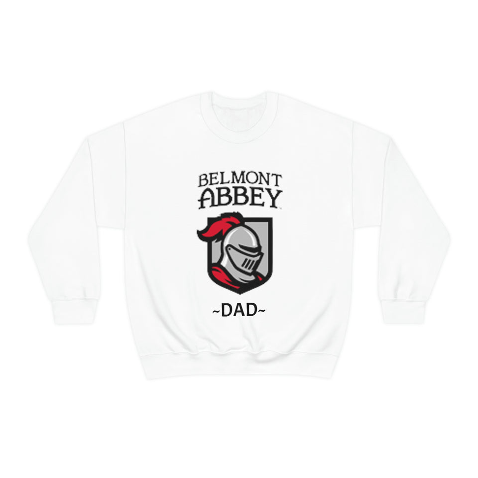 Belmont Abbey Dad Unisex Heavy Blend™ Crewneck Sweatshirt