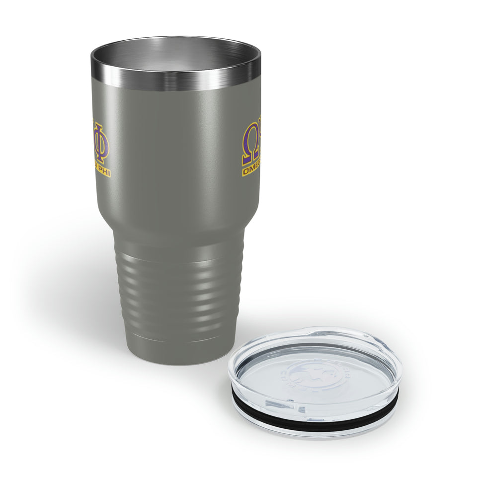 Omega Psi Phi Ringneck Tumbler, 30oz