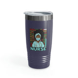 Black Nurse Ringneck Tumbler, 20oz