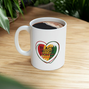 Black History 24/7/365 Ceramic Mug 11oz