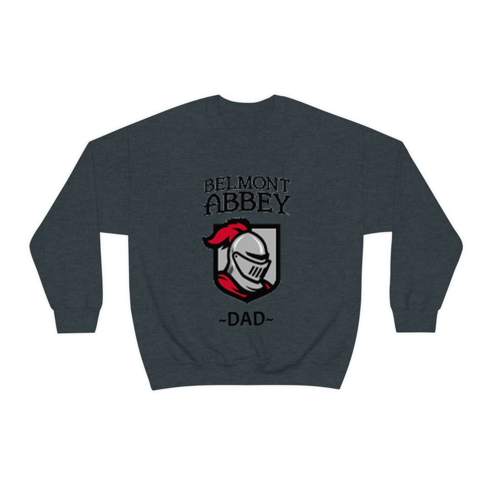 Belmont Abbey Dad Unisex Heavy Blend™ Crewneck Sweatshirt