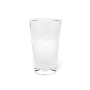 Delta Heartbeat Pint Glass, 16oz