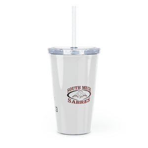 South Meck HS Class of 2023 Plastic Tumbler with Straw