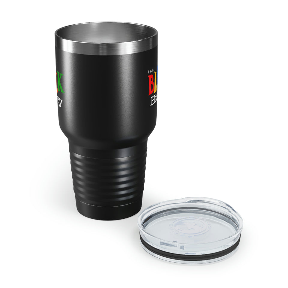 I Am Black History Ringneck Tumbler, 30oz