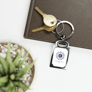 Commonwealth Rectangle Photo Keyring
