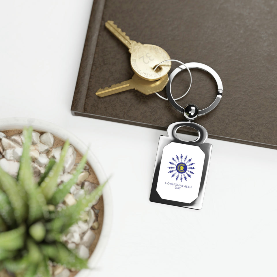 Commonwealth Rectangle Photo Keyring