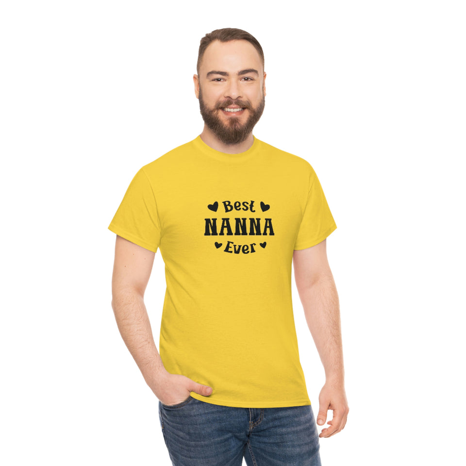 Best Nanna Ever Unisex Heavy Cotton Tee