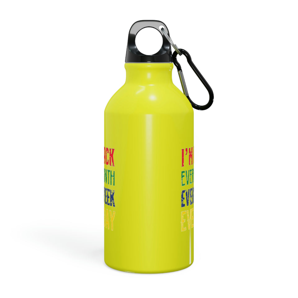I'm Black Every Month Week Day Oregon Sport Bottle