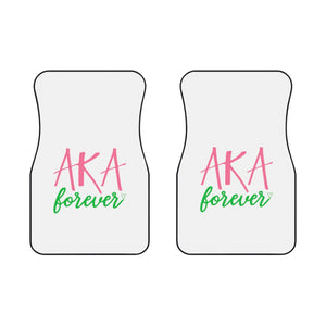 AKA Forever Car Mats (2x Front)