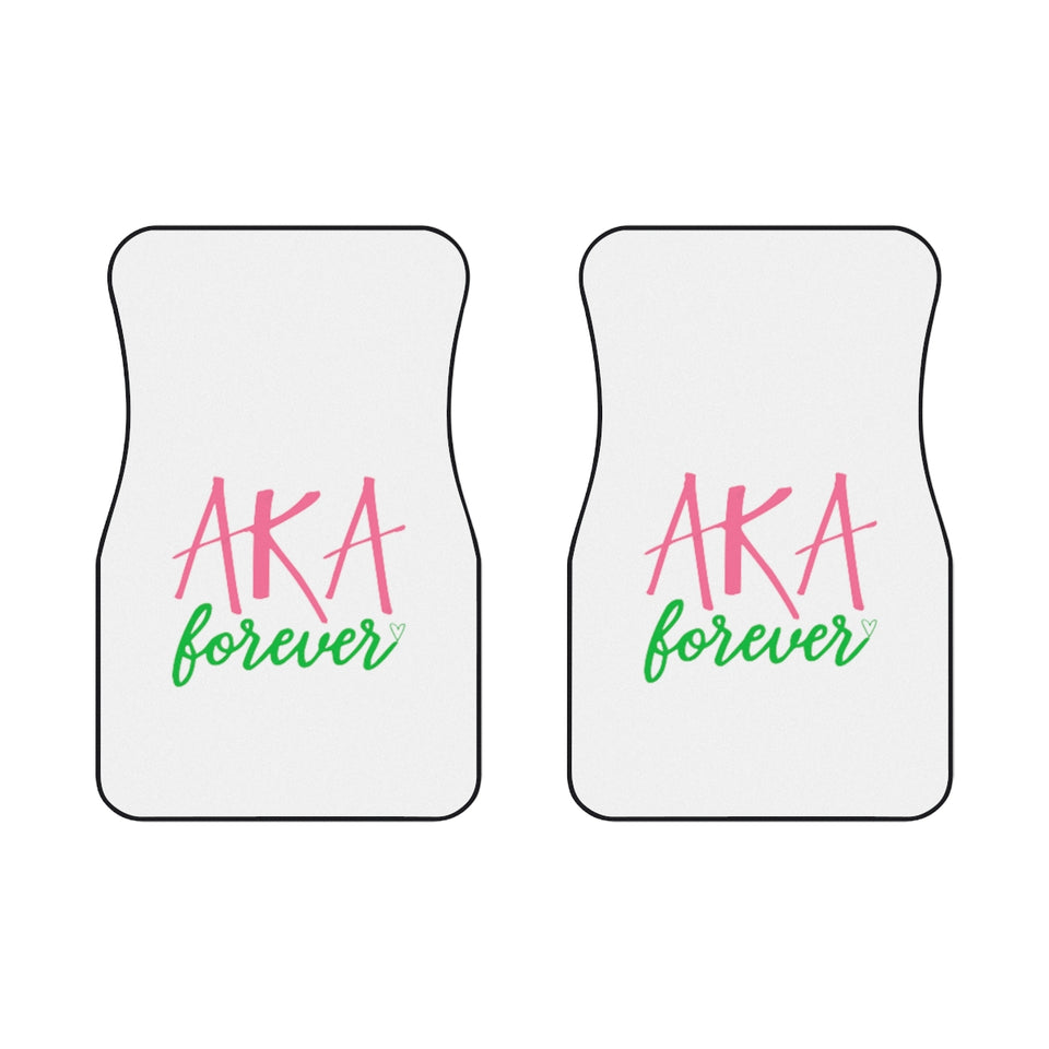 AKA Forever Car Mats (2x Front)