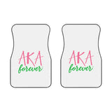 AKA Forever Car Mats (2x Front)