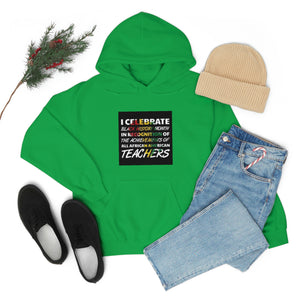 I Celebrate Unisex Heavy Blend™ Hooded Sweatshirt