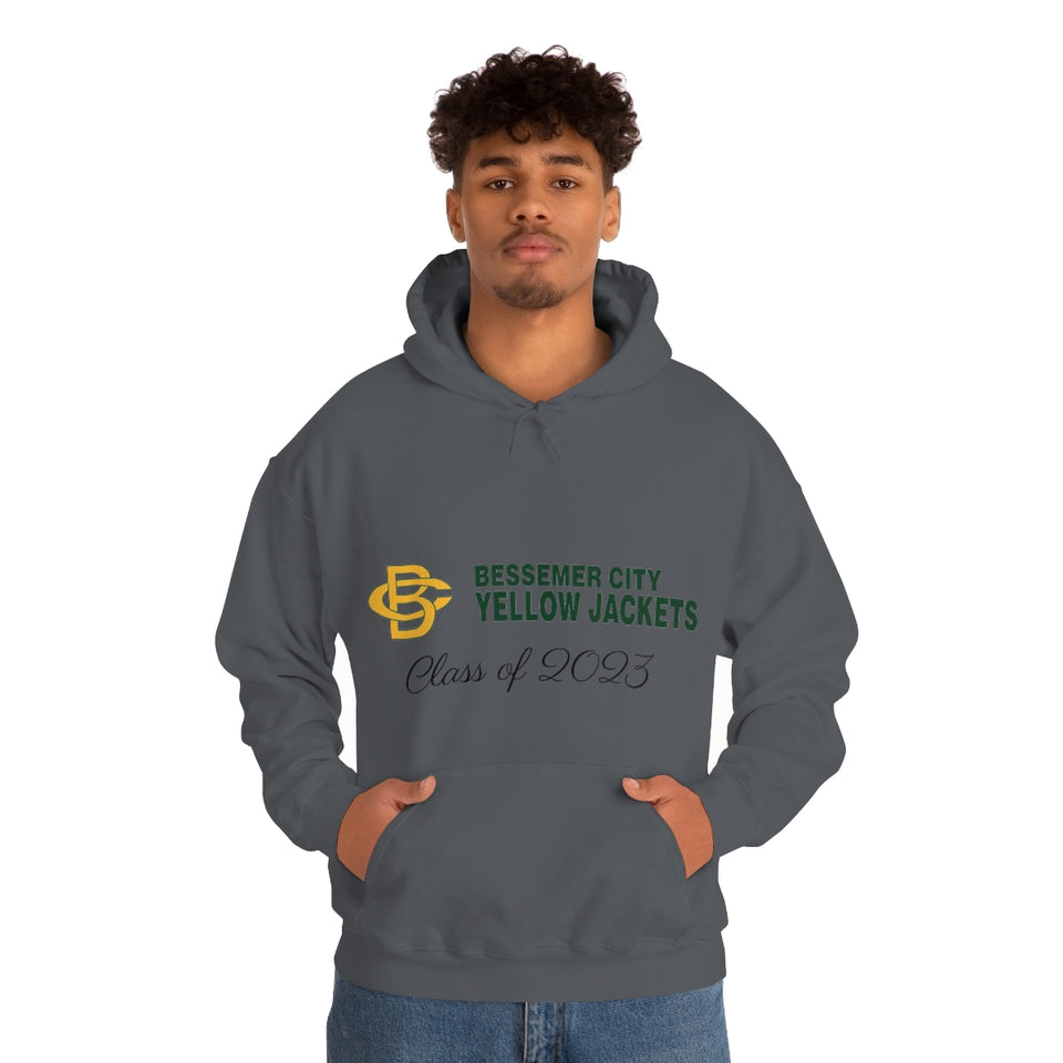 Bessemer City Yellow Jackets Class of 2023 Unisex Heavy Blend™ Hooded Sweatshirt