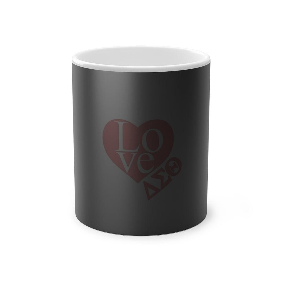 Delta Sigma Theta Sorority Magic Mug, 11oz