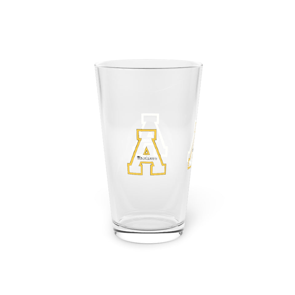 Appalachian State Pint Glass, 16oz