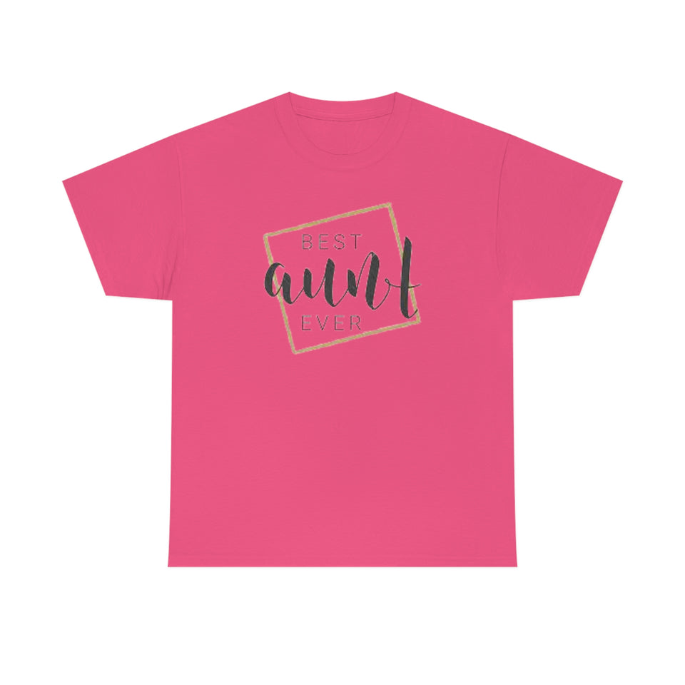 Best Aunt Ever Unisex Heavy Cotton Tee