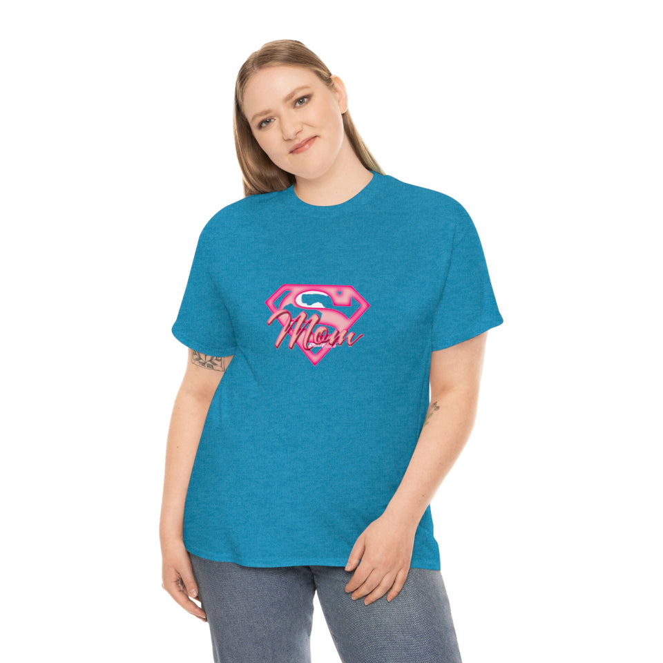Today's Single Mom Superwoman Unisex Heavy Cotton Tee