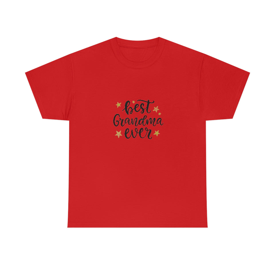 Best Grandma Ever Unisex Heavy Cotton Tee