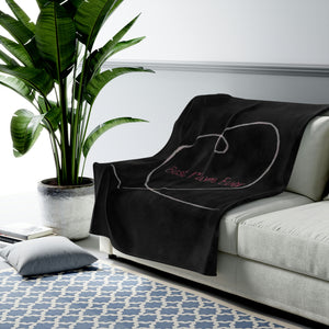 Best Mom Ever Velveteen Plush Blanket