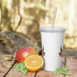 Rocky River Plastic Tumbler with Straw