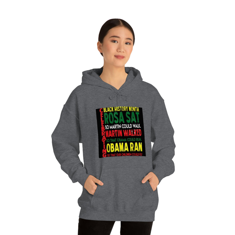 Celebrating Black History Month Unisex Heavy Blend™ Hooded Sweatshirt