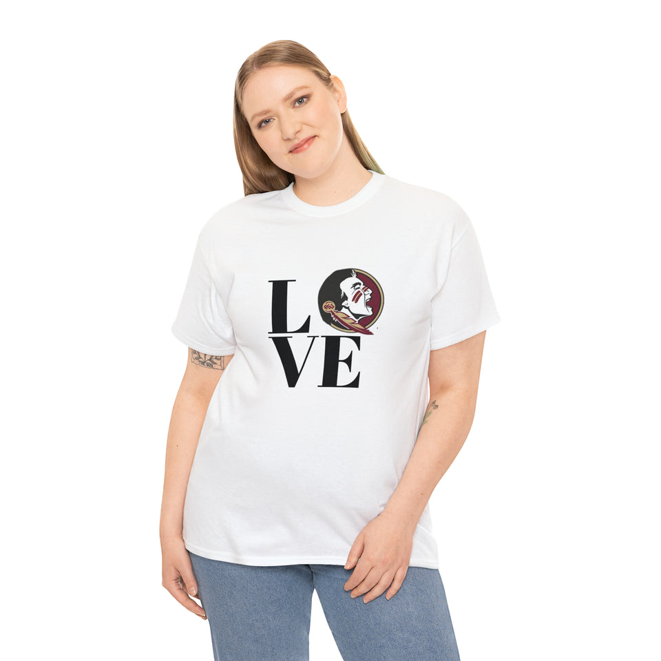 LOVE Florida State Unisex Heavy Cotton Tee