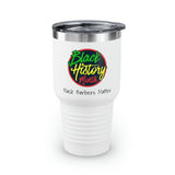 Black Barbers Matter Ringneck Tumbler, 30oz