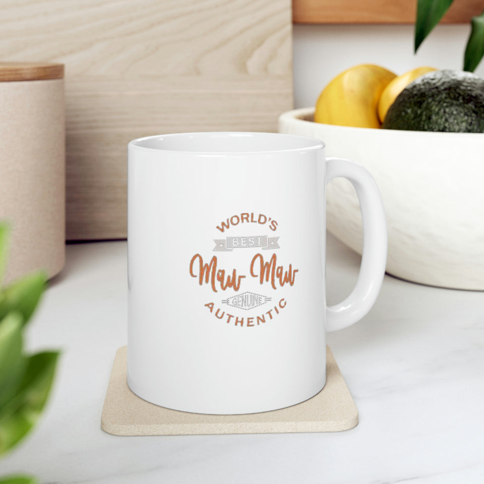 Worlds Best Maw Maw Ceramic Mug 11oz