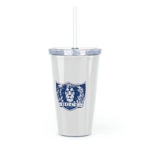 Hickory Grove Christian Plastic Tumbler with Straw