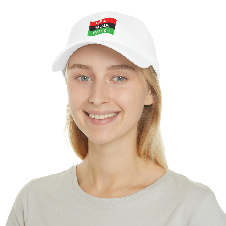 I Am Black History Low Profile Baseball Cap