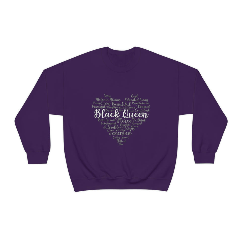 Black Queen Crewneck Sweatshirt