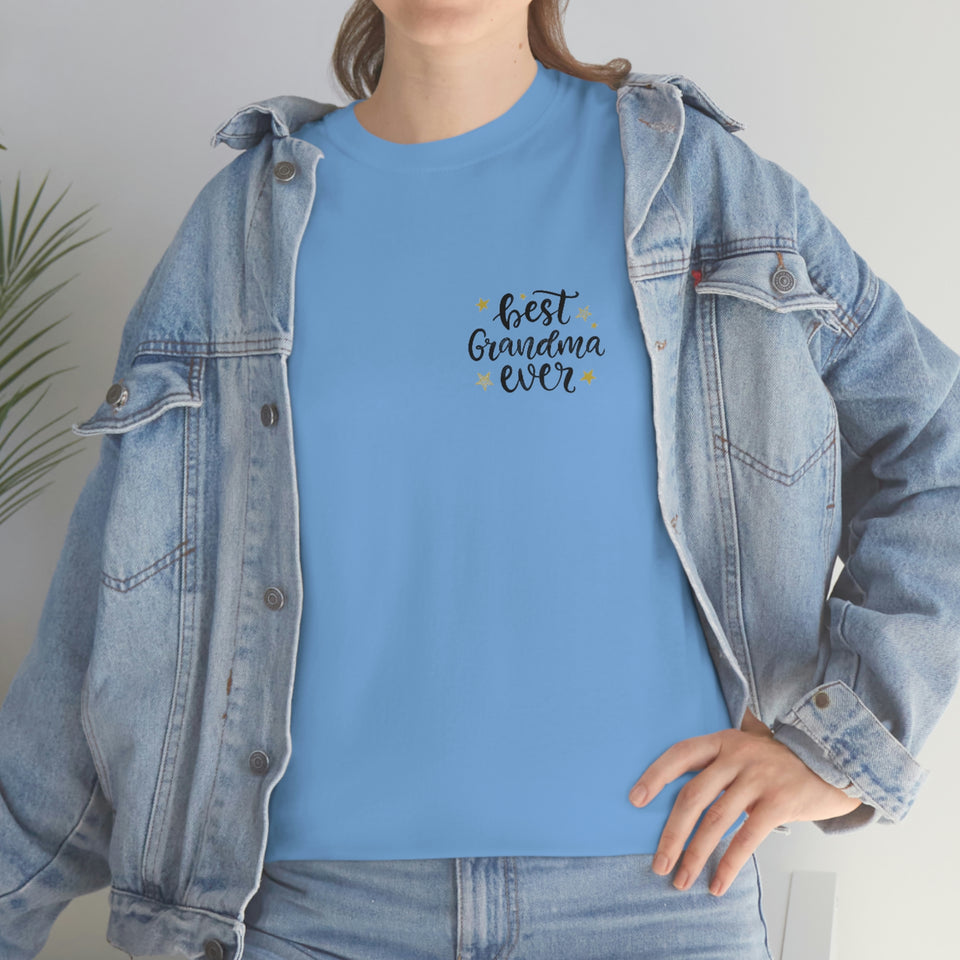Best Grandma Ever Unisex Heavy Cotton Tee